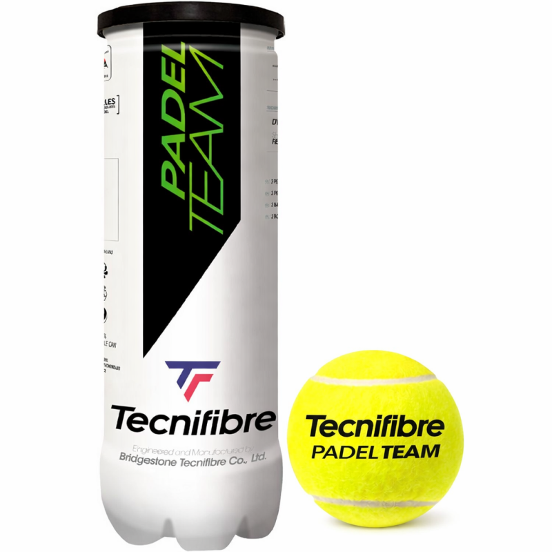Tecnifibre Team Padelballen 24x3 | Duurzame Padelballen