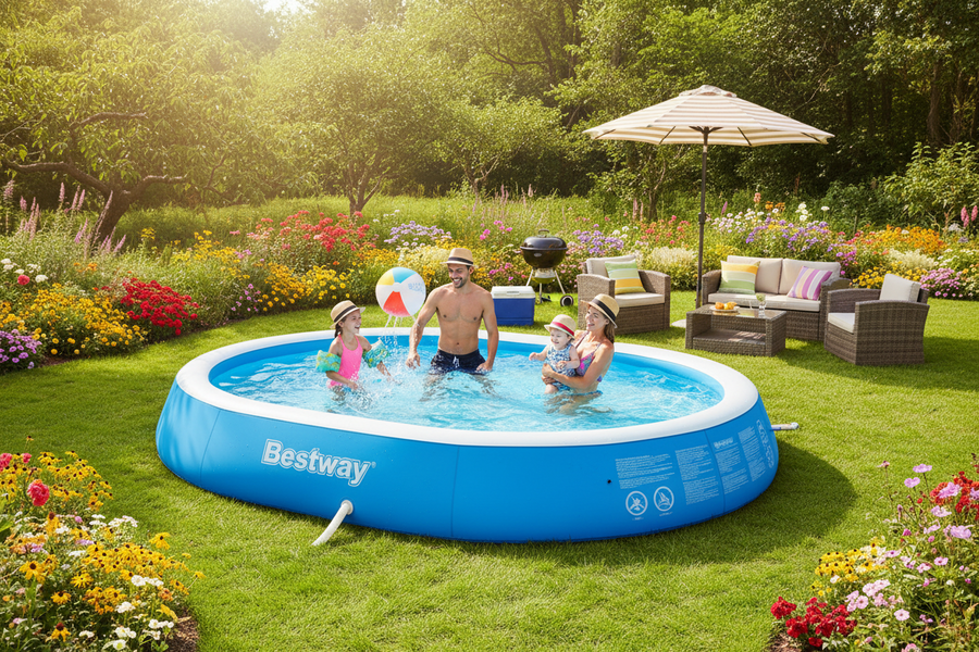 Waarom kiezen voor een Bestway buitenzwembad?