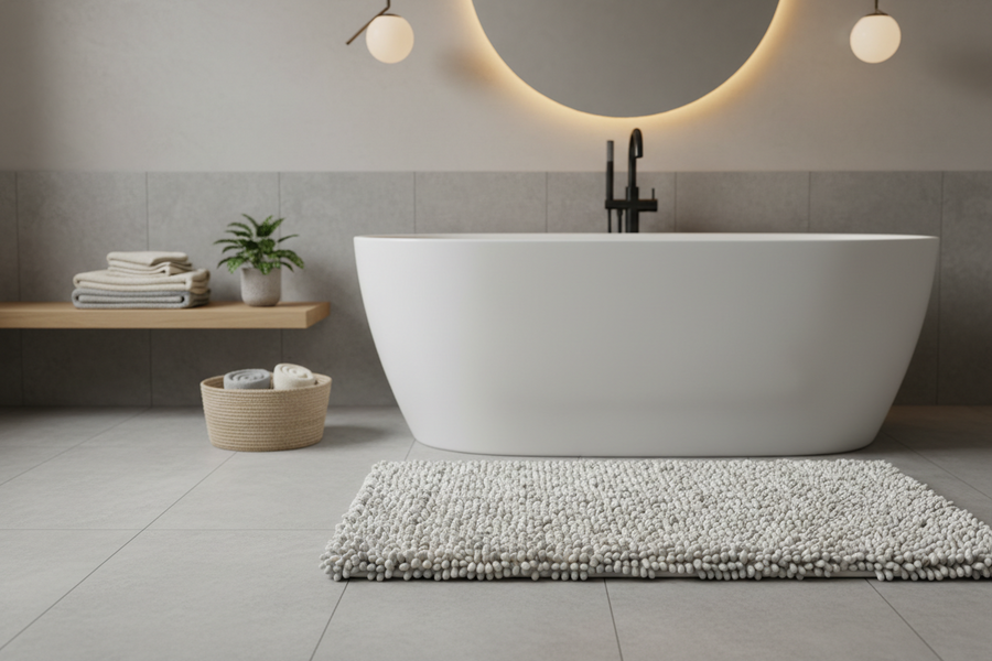 Welke badmat is het beste voor jouw badkamer?