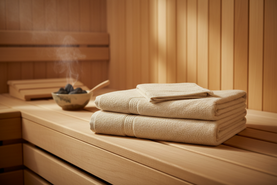 Welke saunadoek is het beste voor de sauna?