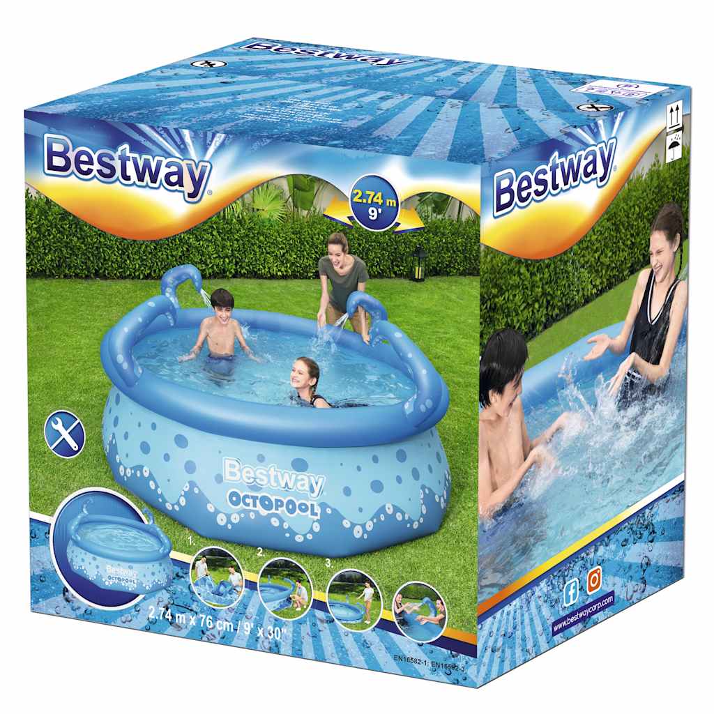 Bestway Easy Set Zwembad Octopool 274X76 Cm