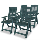 Tuinstoelen Verstelbaar Kunststof Kleurig