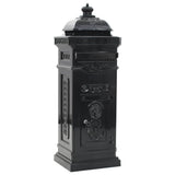 Pilaar Brievenbus Vintage Stijl Roestbestendig Aluminium