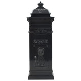 Pilaar Brievenbus Vintage Stijl Roestbestendig Aluminium