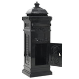 Pilaar Brievenbus Vintage Stijl Roestbestendig Aluminium