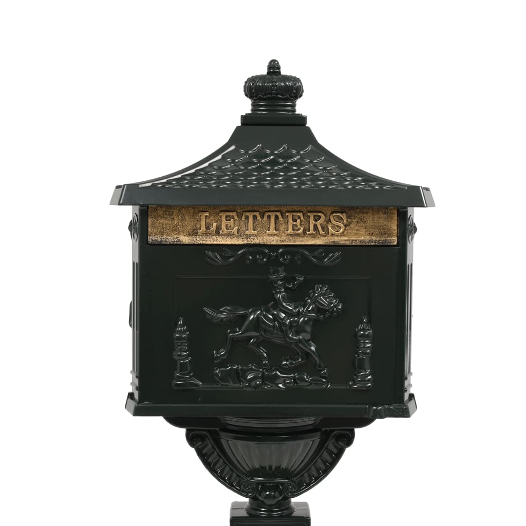 Staande Brievenbus Vintage Stijl Roestbestendig Aluminium