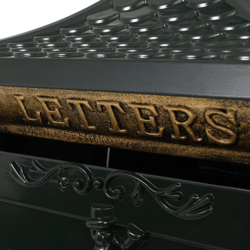 Staande Brievenbus Vintage Stijl Roestbestendig Aluminium