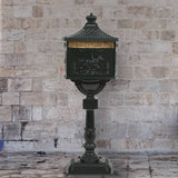 Staande Brievenbus Vintage Stijl Roestbestendig Aluminium