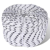 Boottouw Gevlochten X Polyester Wit