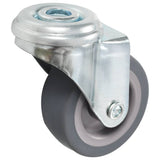 Zwenkwielen Met Boutgaten 50 Mm