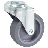 Zwenkwielen Met Boutgaten 75 Mm