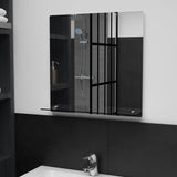 Wandspiegel Met Schap Gehard Glas