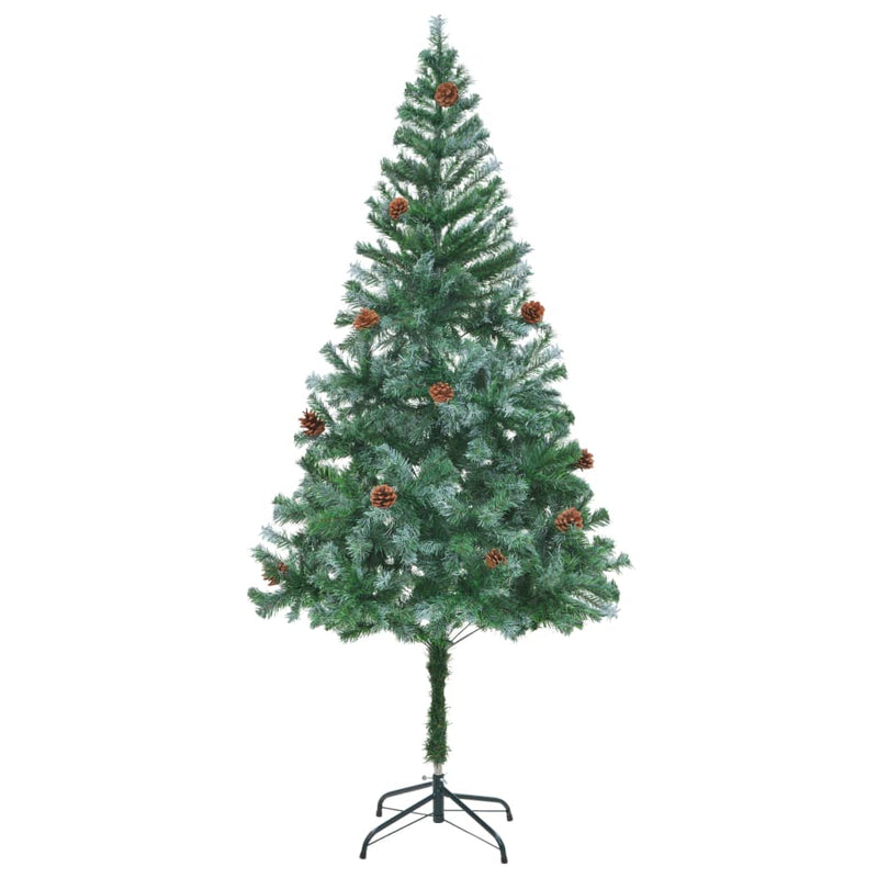 Kunstkerstboom Met Dennenappels 180 Cm Groen