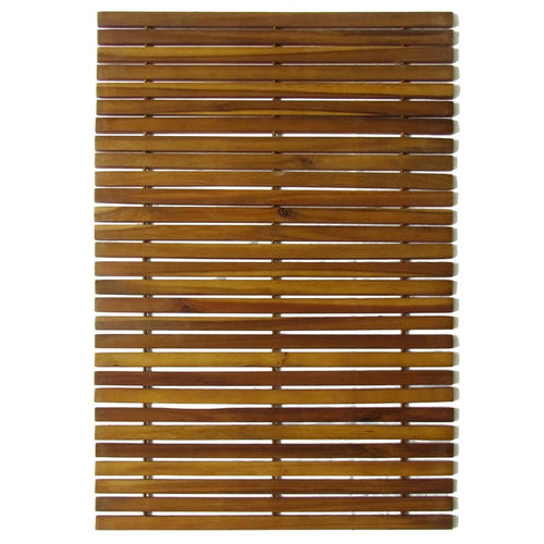 Badmat Acaciahout 2 Stuks