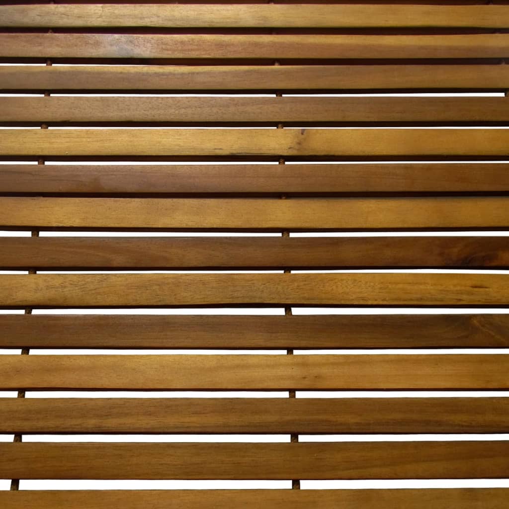 Badmat Acaciahout 2 Stuks