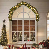 Kerstslinger Met Led-Lampjes Wit