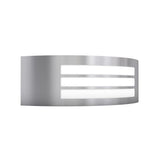 Tuinwandlamp Roestvrij Staal Wit