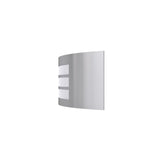 Tuinwandlamp Roestvrij Staal Wit