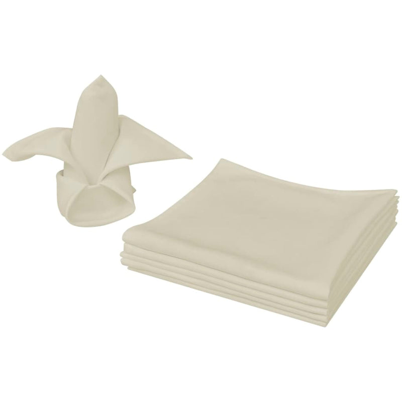 Servetten 50 Stuks Créme