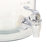 Waterdispenser Xxl Met Kraan 8 L Glas Transparant