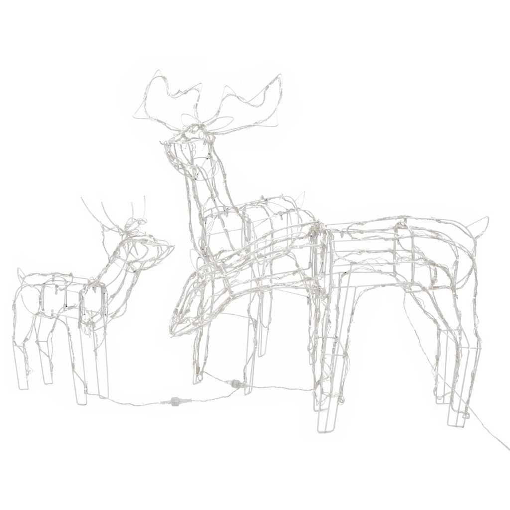 3-Delige Kerstverlichting Rendieren 229 Led's