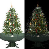 Kerstboom Sneeuwend Met Paraplubasis 170 Cm Groen