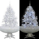 Kerstboom Sneeuwend Met Paraplubasis 170 Cm Wit