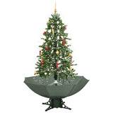 Kerstboom Sneeuwend Met Paraplubasis 170 Cm Groen