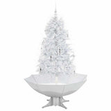 Kerstboom Sneeuwend Met Paraplubasis 170 Cm Wit