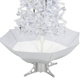 Kerstboom Sneeuwend Met Paraplubasis 170 Cm Wit