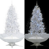 Kerstboom Sneeuwend Met Paraplubasis 170 Cm Wit