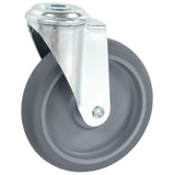 Zwenkwielen Met Boutgaten 125 Mm