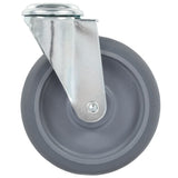 Zwenkwielen Met Boutgaten 125 Mm