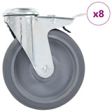 Zwenkwielen Met Boutgaten 125 Mm