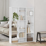 Kamerscherm/Boekenkast 100X24X140 Cm Bewerkt Hout Eikenkleurig