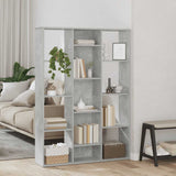 Kamerscherm/Boekenkast 100X24X140 Cm Bewerkt Hout Eikenkleurig