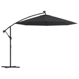 Zweefparasol Met Led En Stalen Paal