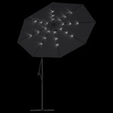 Zweefparasol Met Led En Stalen Paal
