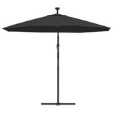 Zweefparasol Met Led En Stalen Paal