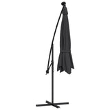Zweefparasol Met Led En Stalen Paal