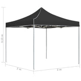 Partytent Professioneel Inklapbaar 2X2 M Aluminium