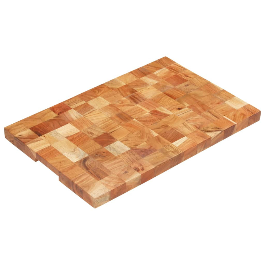 Hakblok 50X34X3,8 Cm Massief Acaciahout