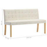 Bankje 140 Cm Fluweel Kleurig