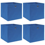 Opbergboxen Met Deksel 32X32X32 Cm Stof Zwart