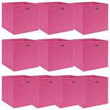 Opbergboxen Met Deksel 32X32X32 Cm Stof Zwart