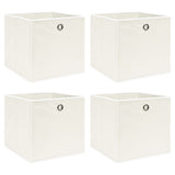 Opbergboxen Met Deksel 32X32X32 Cm Stof Zwart