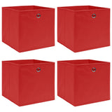 Opbergboxen Met Deksel 32X32X32 Cm Stof Zwart