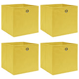 Opbergboxen Met Deksel 32X32X32 Cm Stof Zwart