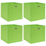 Opbergboxen Met Deksel 32X32X32 Cm Stof Zwart