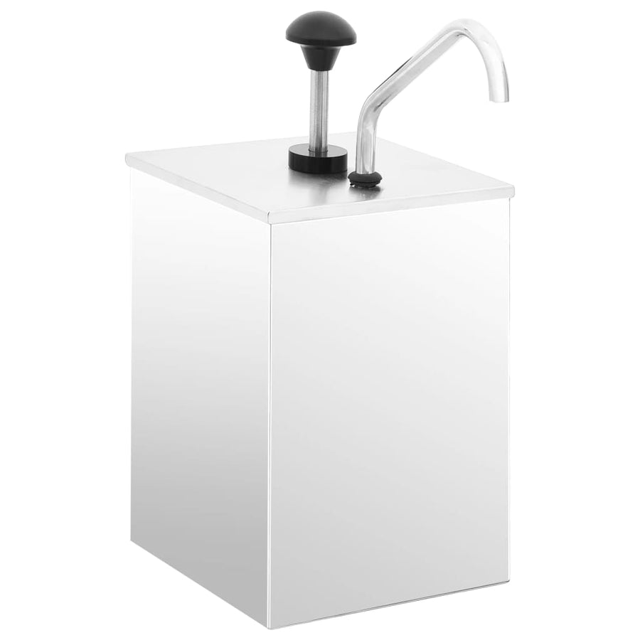 Sausdispenser 2X3,5 L Roestvrij Staal